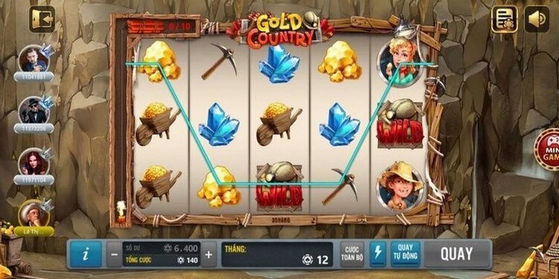 Giới thiệu thông tin về game Gold Country Sun52