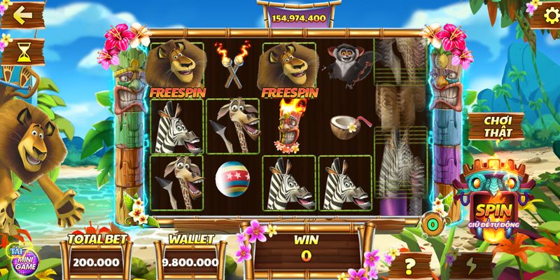 Phi cầm tẩu thú là game giải trí ăn khách nhất tại cổng game Sun52