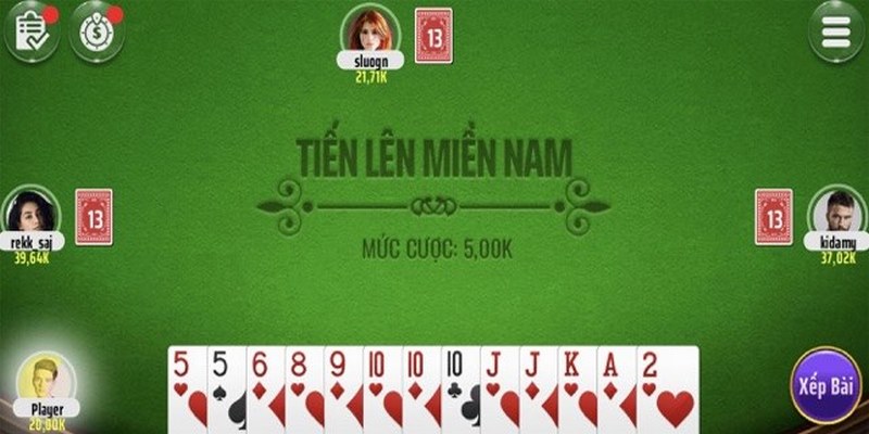 Tổng quan về game Tiến Lên Miền Nam Sun52  